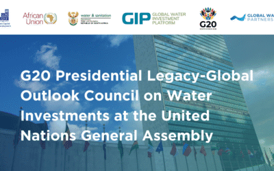G20 Presidential Legacy-Global Outlook Council on Water Investments at the United Nations General Assembly